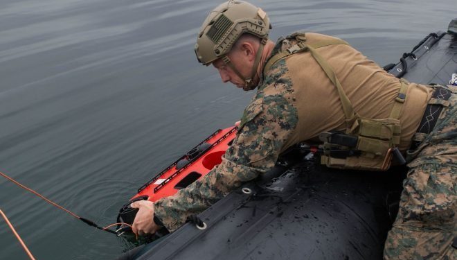 New Marine Corps Robot Will Provide ‘Eyes in the Water’ for Explosive Device Removal Technicians