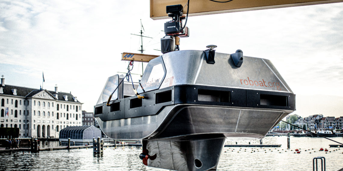 MIT will deploy robotic boats in Amsterdam that can carry five passengers