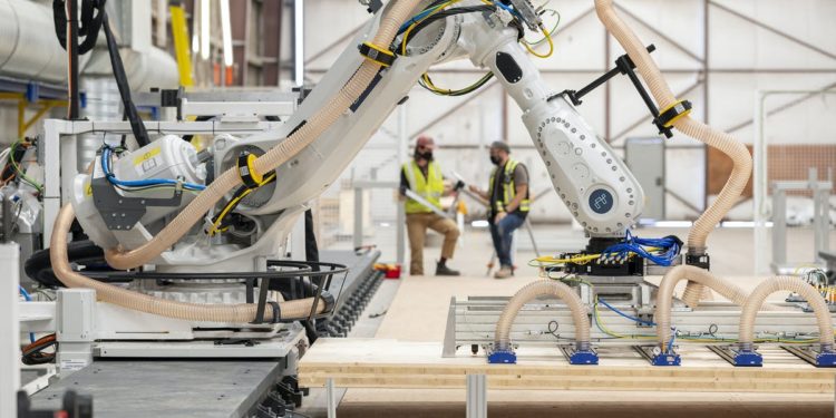 Inside a new robotic housing factory in British Columbia, Canada | News