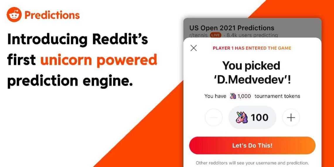 Reddit’s latest feature turns predictions into a tournament