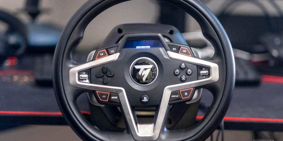 Thrustmaster’s T248 is a great PS5 racing wheel