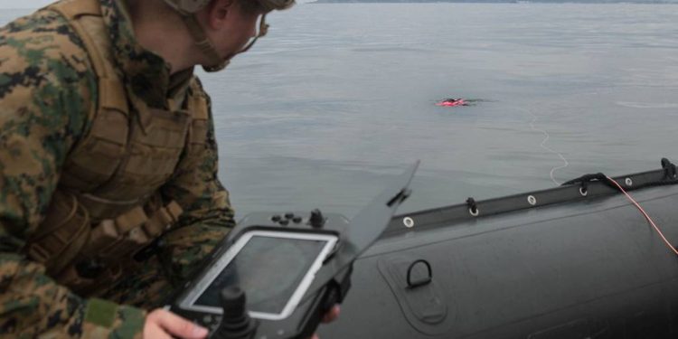 Corps begins fielding remotely operated underwater EOD vehicle