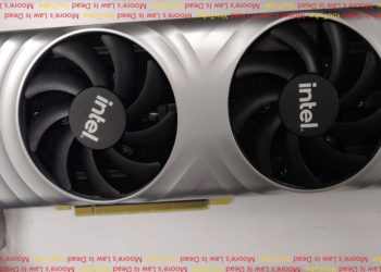 These might be the first leaked photos of Intel’s Arc Alchemist graphics card