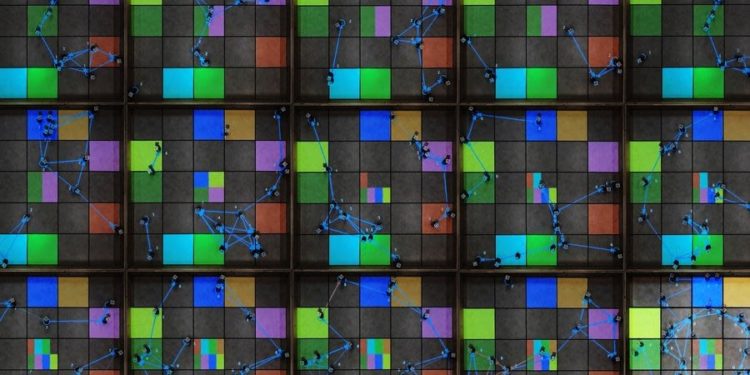 Blockchain Technology Could Act as a Communication Tool for Teams of Robots