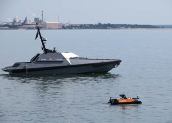 Watch a robotic British boat launch a missile