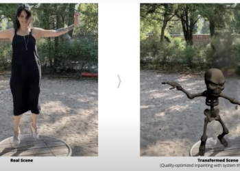 Why look at reality when you can edit what you see in real time?