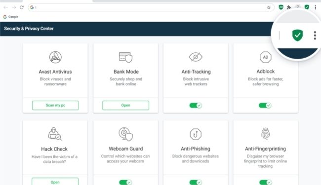 Avast Secure Browser PRO protects devices and operating systems from web-based threats