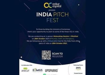 Budding startups get ready to meet and pitch ideas to leading VCs at Ankur Capital’s India Pitch Fest