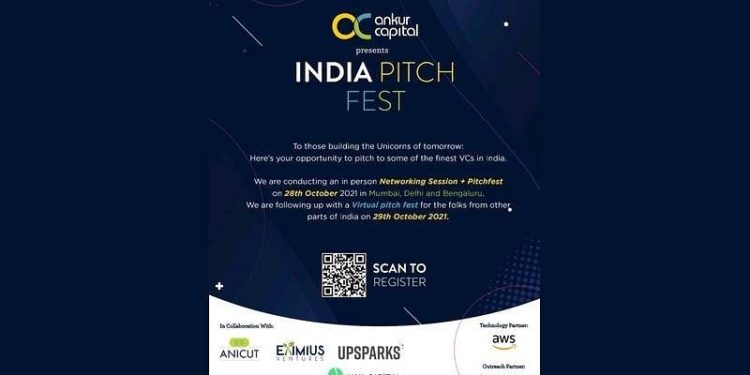 Budding startups get ready to meet and pitch ideas to leading VCs at Ankur Capital’s India Pitch Fest