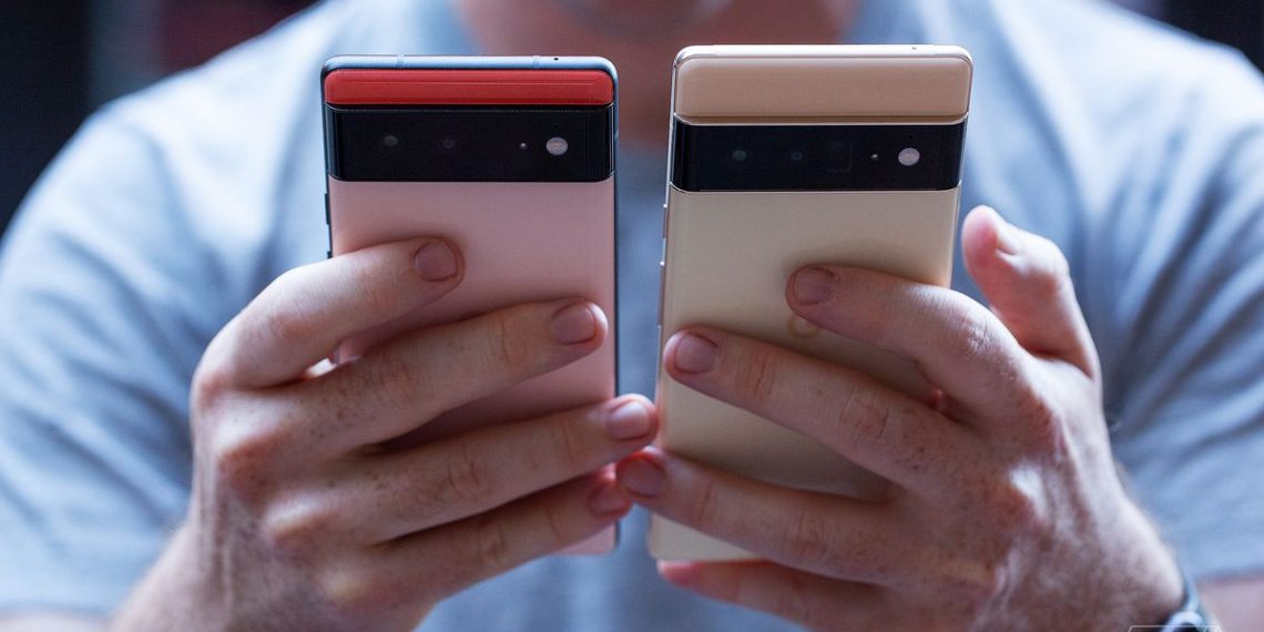 The Pixel 6 and Pixel 6 Pro will arrive with a day-one update