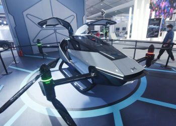 Xpeng Stock Soars To Buy Point After EV Startup Showcases Flying Car Ahead Of Tesla