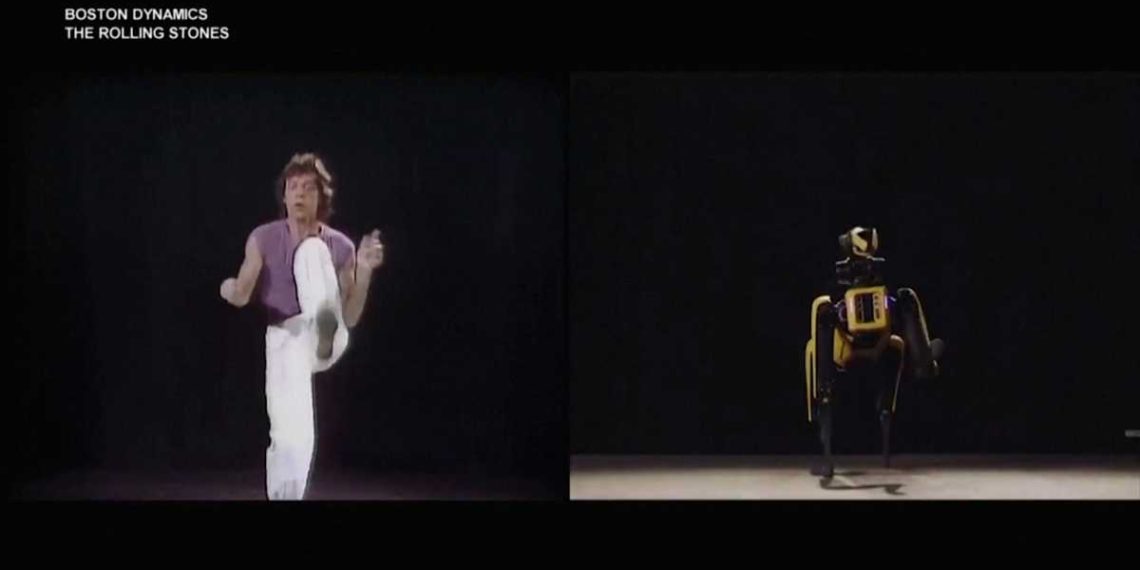 Boston Dynamics robots dance to Rolling Stones hit ‘Start Me Up’
