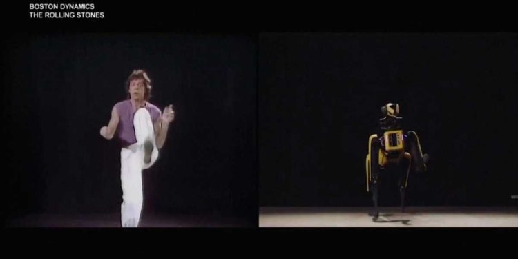 Boston Dynamics robots dance to Rolling Stones hit ‘Start Me Up’
