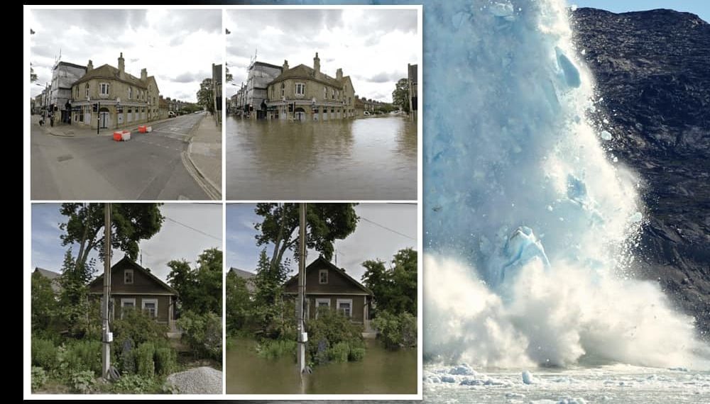 Projecting Climate Change Into Photos With Generative Adversarial Networks