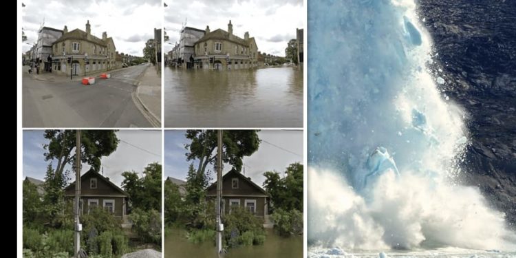 Projecting Climate Change Into Photos With Generative Adversarial Networks