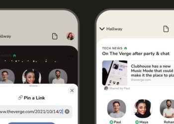 Clubhouse will soon let you pin links to the top of rooms
