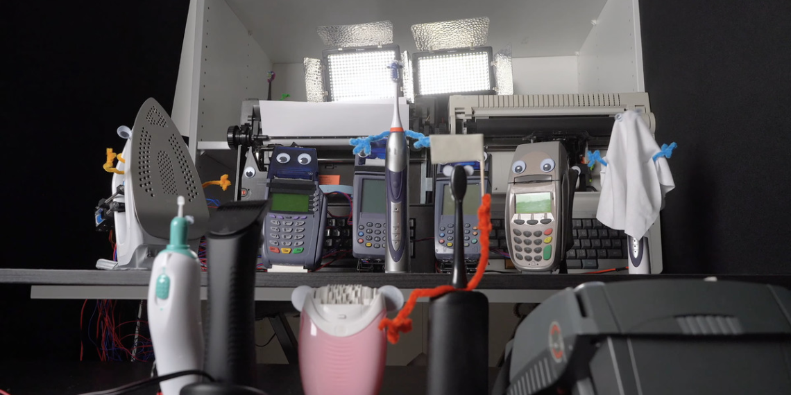 Listen to Device Orchestra cover the Ghostbusters theme using electric toothbrushes and a steam iron