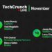 Check out the outstanding speakers joining us on TechCrunch Live in November
