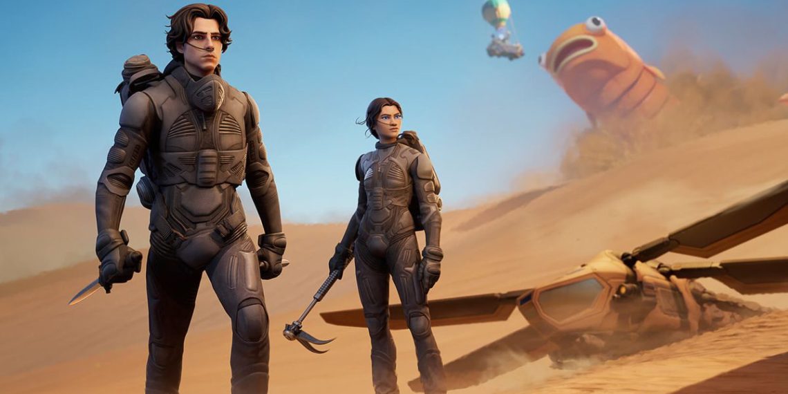 Fortnite adds some melange with new Dune crossover