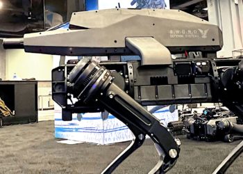 Robot Dogs Now Have Assault Rifles Mounted On Their Backs