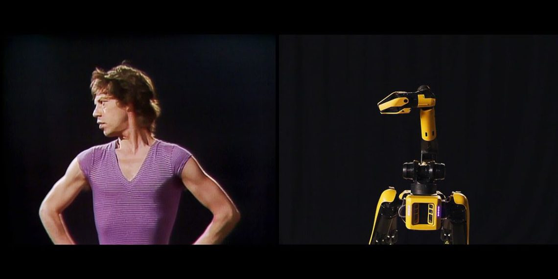 Boston Dynamics’ Spot robot looks like a scary Jim Henson puppet in this Rolling Stones tribute