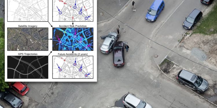 AI Predicts Accident Hot-Spots From Satellite Imagery and GPS Data