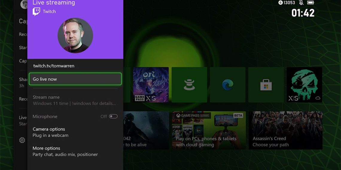 Twitch streaming is returning to the Xbox dashboard