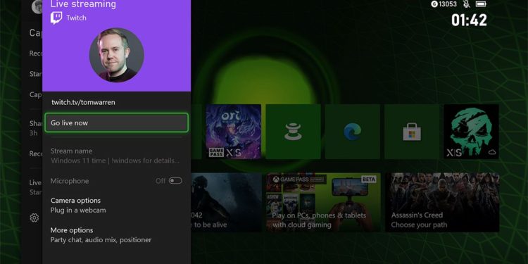 Twitch streaming is returning to the Xbox dashboard