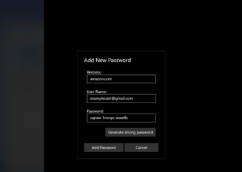 iCloud for Windows gets a built in password generator