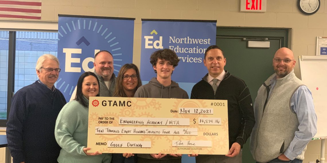 Grand Traverse Area Manufacturing Council Donates Over $10,000 To Career-Tech Center