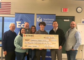 Grand Traverse Area Manufacturing Council Donates Over $10,000 To Career-Tech Center