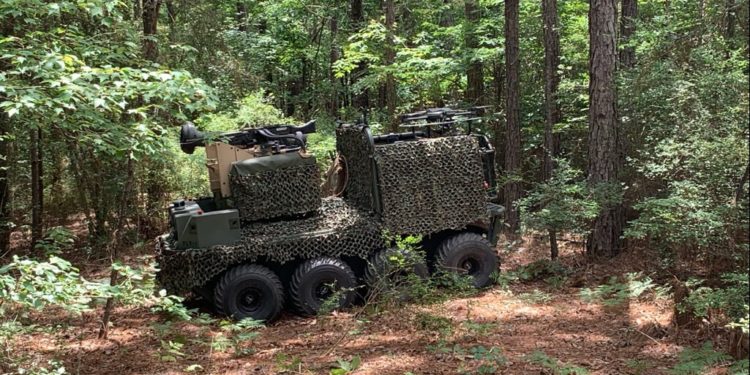 In first, Army soldiers fight with, and against, robotic vehicles in training – Breaking Defense Breaking Defense