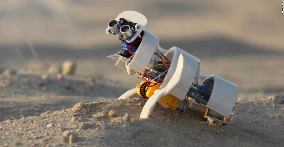 Global Grad Show 2021: A desert robot and a simple way to keep plastic out of the ocean point to a greener future