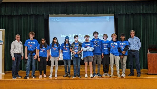 Westlake High robotics wins big at Bell Helicopter competition