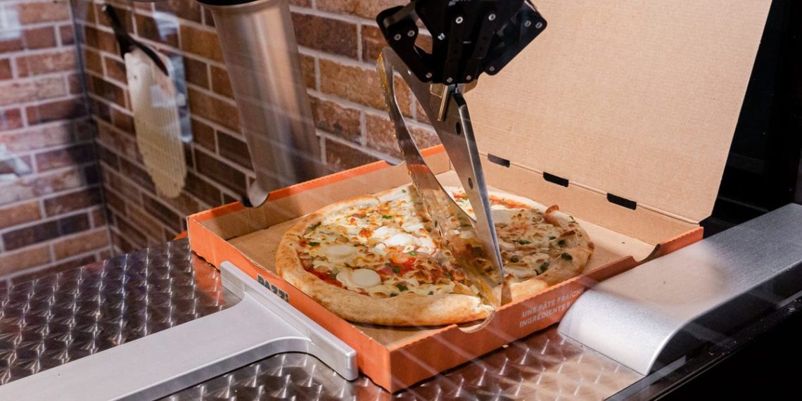 Inside Pazzi, the Paris Pizzeria Staffed by Robot Cooks