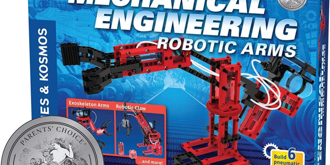 Save 22% on this Mechanical Engineering Robotic Arms set on Amazon