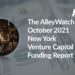 The AlleyWatch October 2021 New York Venture Capital Funding Report