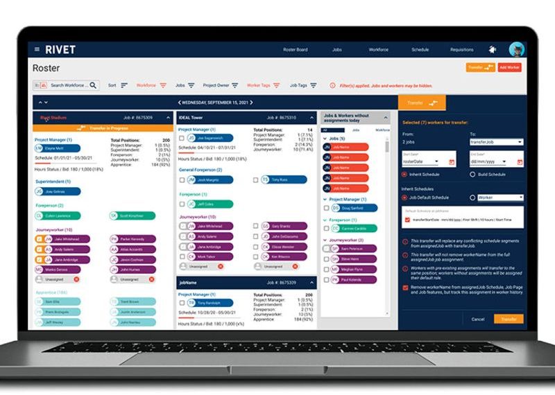 Construction tech startup Rivet Work hauls in $2 million in VC round