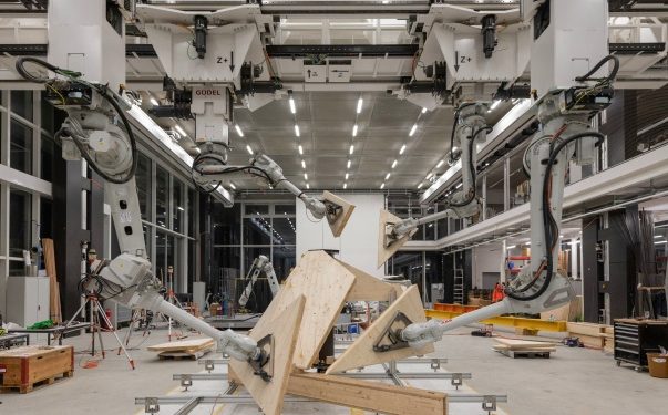 Robots and AI assist in designing and building Swiss university’s ‘hanging gardens’ – TechCrunch