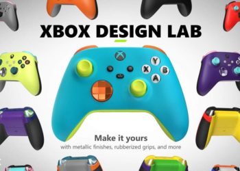 Xbox Design Lab controllers have rubberized grips and metallic finishes again