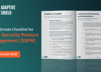 The ultimate SaaS Security Posture Management (SSPM) checklist