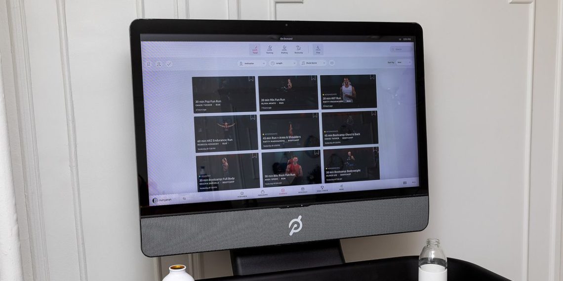Peloton is suing rivals over its on-demand classes