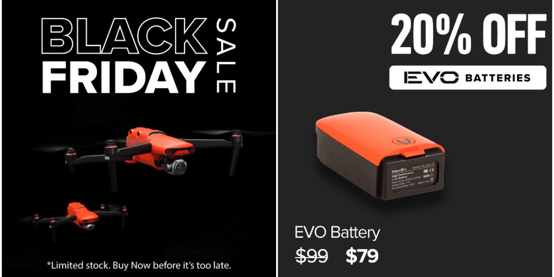 Grab Black Friday savings with refurb Autel drone, battery deals