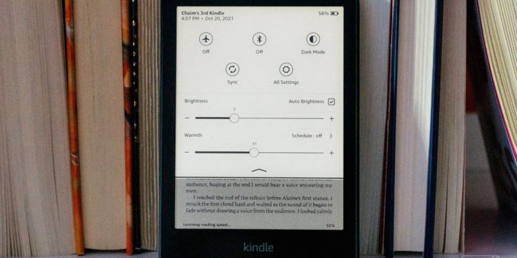 The latest Kindle Paperwhite is 25 percent off for Black Friday