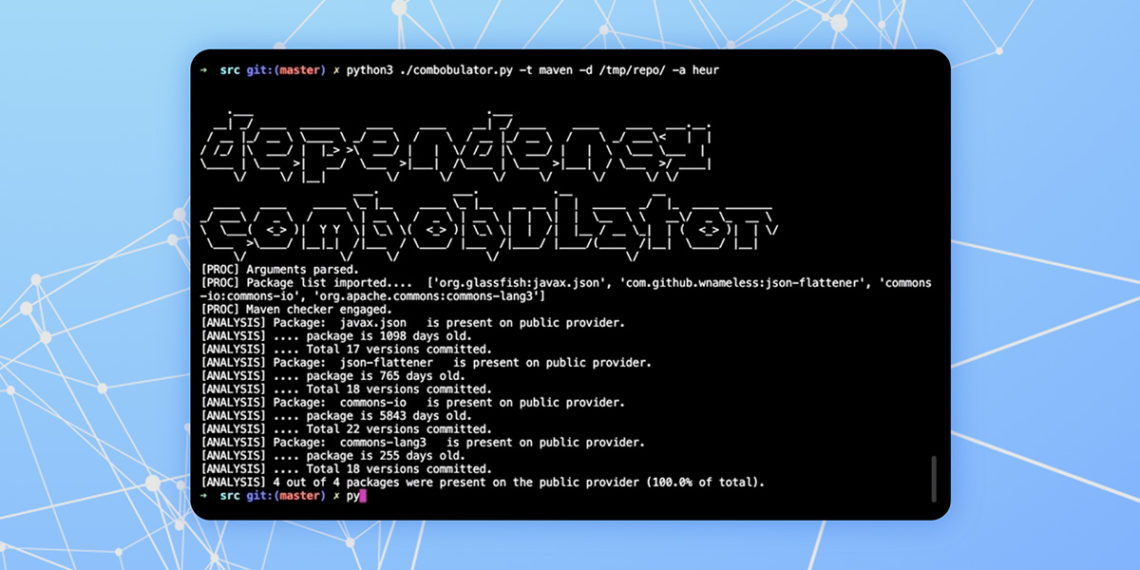 Dependency Combobulator: Open source toolkit to combat dependency confusion attacks
