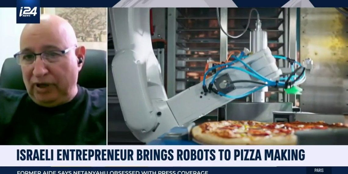 Israeli Entrepreneur Talks Pizza-making Robots On I24NEWS