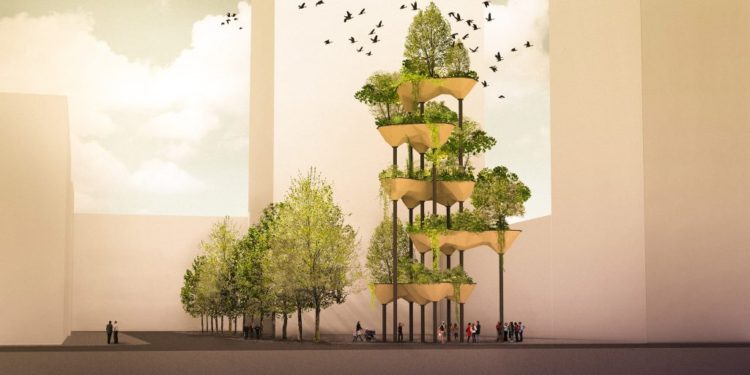 ETH Zurich working with robots to build new version of Hanging Gardens