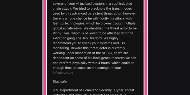 Hacker accessed FBI server to send fake email threats
