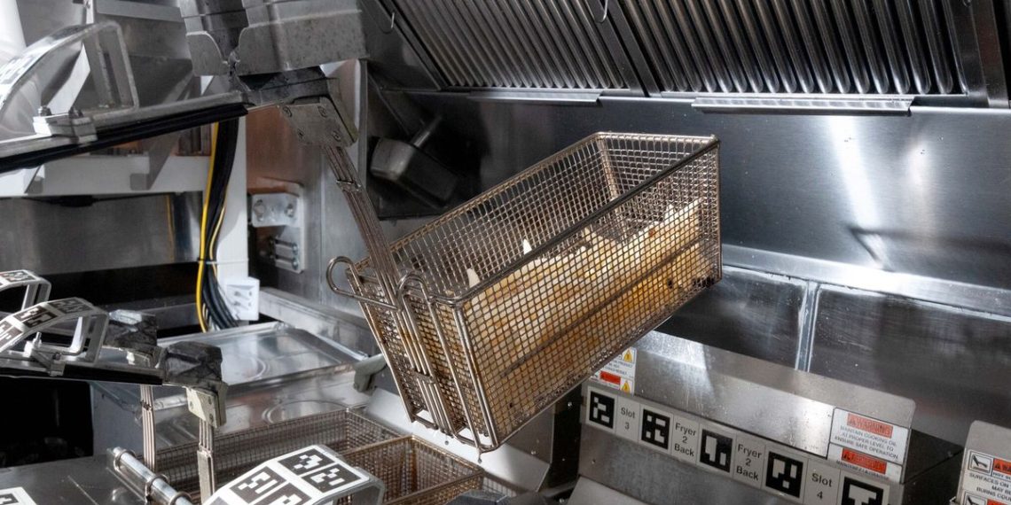 Flippy, the fast-food robot makes fries at White Castle, gets an upgrade