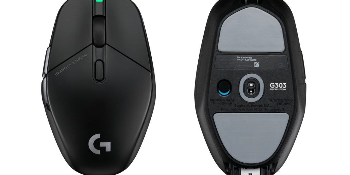 Logitech’s new wireless G303 mouse was designed alongside Shroud